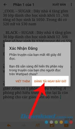 دستورالعمل ارسال داستان به Wattpad