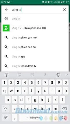 دستورالعمل نصب و استفاده از تلویزیون Zing در تلفن خود