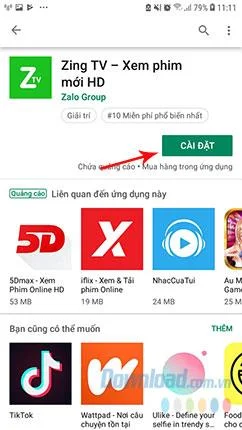 دستورالعمل نصب و استفاده از تلویزیون Zing در تلفن خود