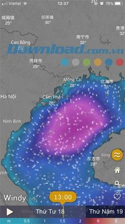 طوفان را دنبال کنید ، اخبار طوفان را به روز کنید ، آب و هوا را با باد امروز ببینید