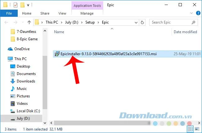 نحوه بارگیری و نصب Epic Games Launcher