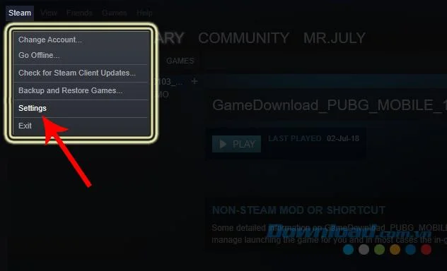 كيفية إيقاف تشغيل التحديثات على Steam