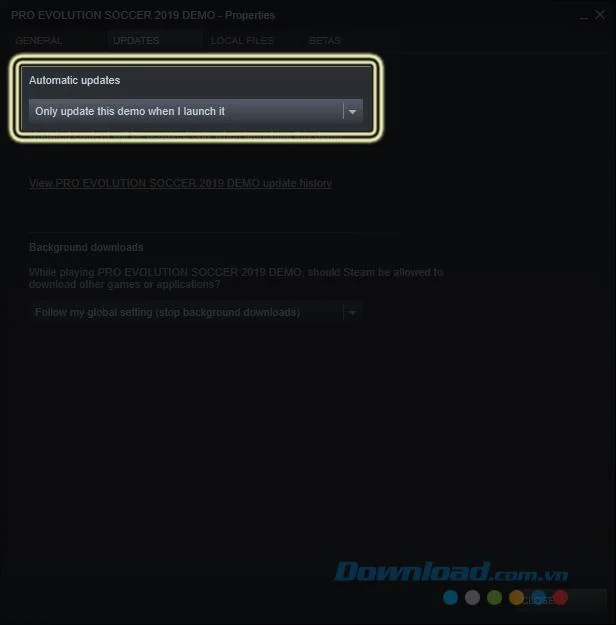 كيفية إيقاف تشغيل التحديثات على Steam
