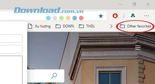 نحوه اضافه کردن نشانک ها در مرورگر Chromium Microsoft Edge