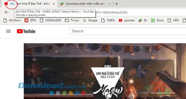 How to mute each tab on Microsoft Edge Chromium