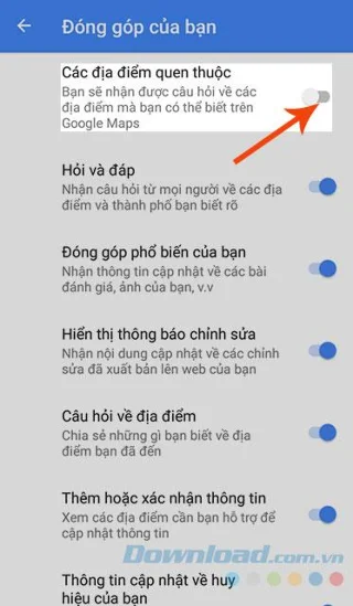 نحوه خاموش کردن درخواستهای اعلان بررسی موقعیت مکانی در Google Maps
