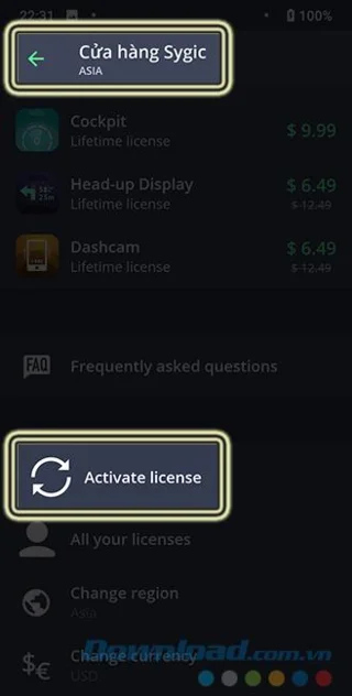 نحوه خرید اشتراک پولی از Navg GPS نقشه ها و نقشه ها