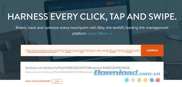 چگونه پیوندها را با bit.ly کوتاه کنیم
