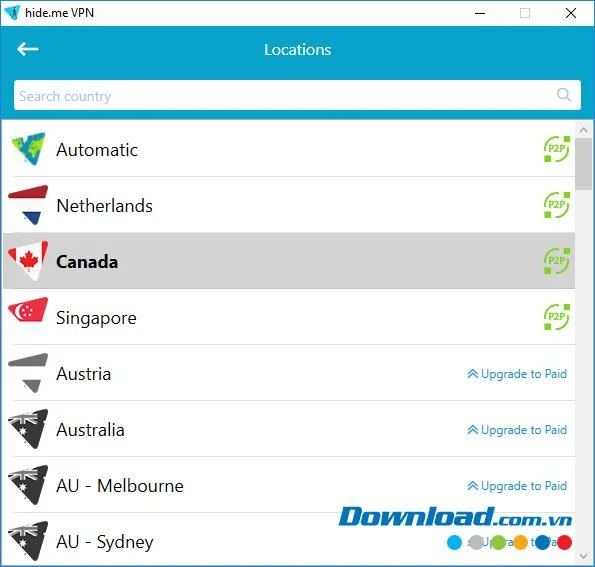نحوه ایجاد یک حساب Hide.me