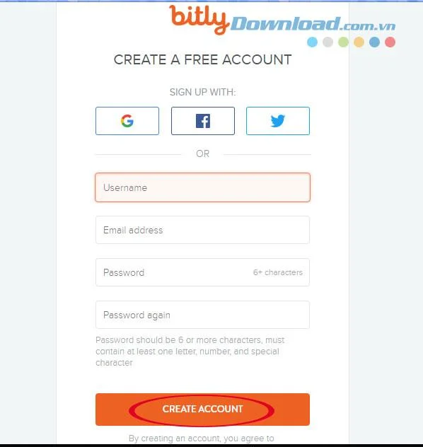 How to register a Bit.ly account