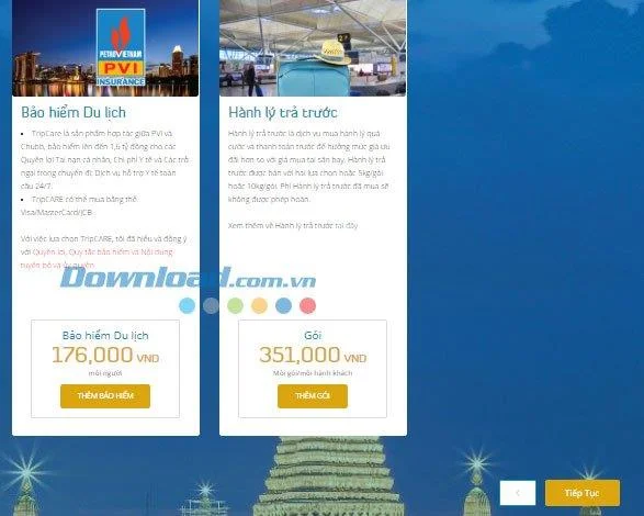 Arahan bagaimana untuk menempah penerbangan Vietnam Airlines dalam talian