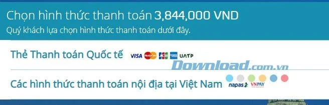 Arahan bagaimana untuk menempah penerbangan Vietnam Airlines dalam talian