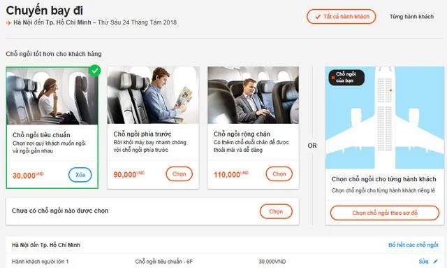 Arahan tentang cara menempah penerbangan Jetstar murah dalam talian