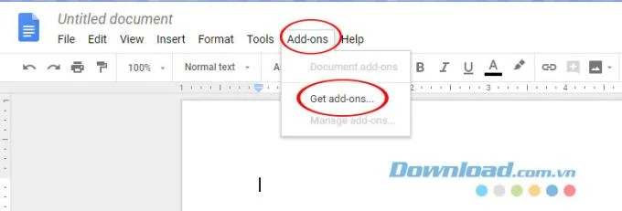 دستورالعمل نصب افزونه های Google Docs