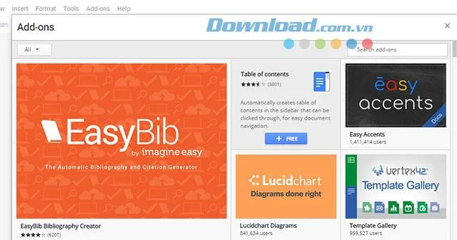 دستورالعمل نصب افزونه های Google Docs