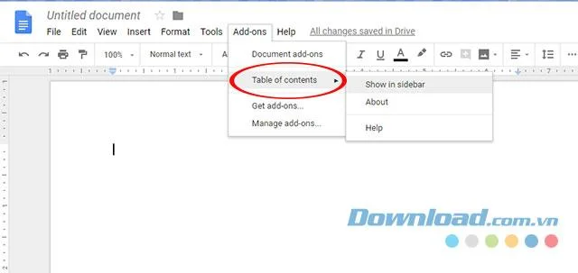 دستورالعمل نصب افزونه های Google Docs