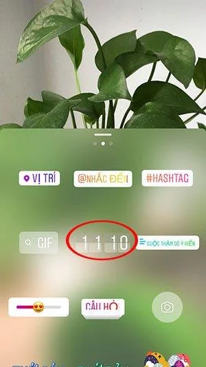How to add time to Instagram Stories