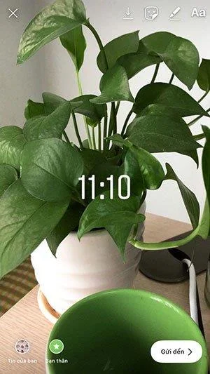 How to add time to Instagram Stories