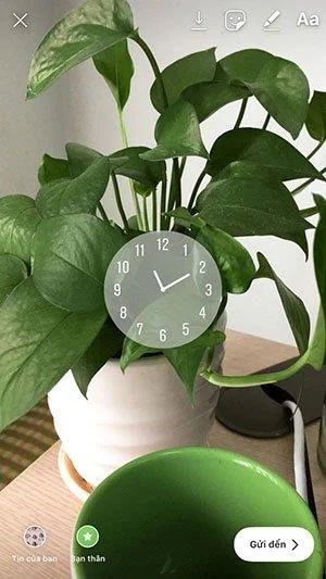 How to add time to Instagram Stories