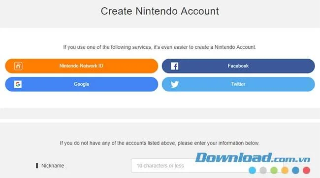 نحوه ثبت نام در یک حساب کاربری نینتندو
