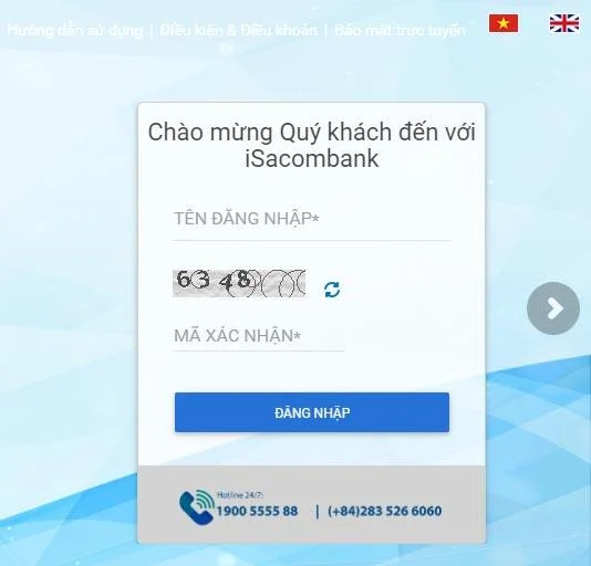 نحوه ثبت نام و استفاده از بانکداری اینترنتی Sacombank