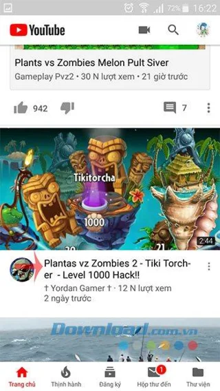 دستورالعمل تماشای فیلم به صورت آفلاین در YouTube برای Android