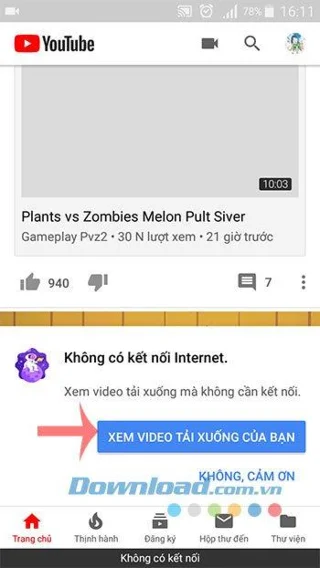دستورالعمل تماشای فیلم به صورت آفلاین در YouTube برای Android