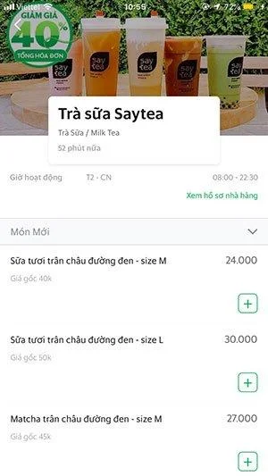 تعليمات لطلب الطعام من خلال GrabFood