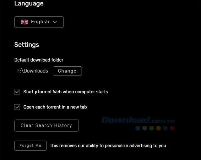 نحوه استفاده از نسخه وب uTorrent برای بارگیری فایلهای تورنت