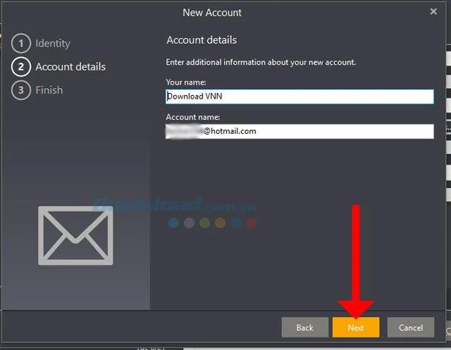 نحوه اعلام چندین حساب ایمیل در eM Client