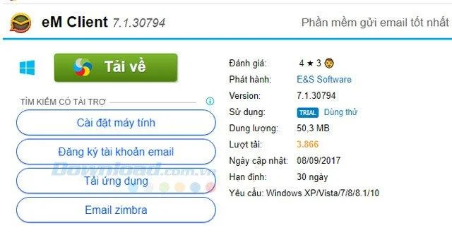 دستورالعمل تنظیم و تنظیم ایمیل در eM Client
