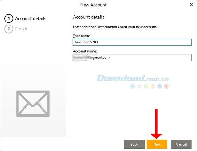 دستورالعمل تنظیم و تنظیم ایمیل در eM Client