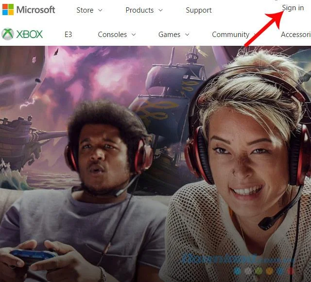 Xboxホームページ