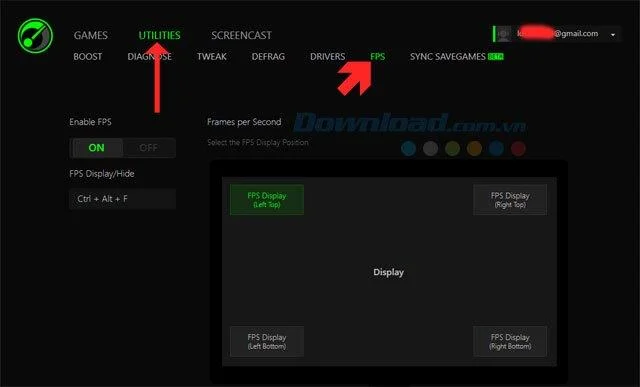 نحوه نمایش صحیح FPS هنگام بازی با Razer Game Booster