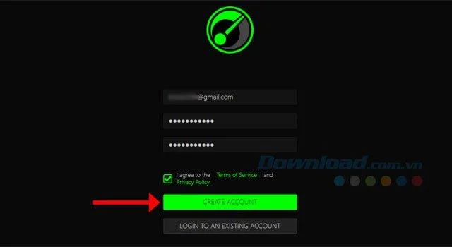 نحوه تنظیم و ثبت یک حساب کاربری Razer Game Booster