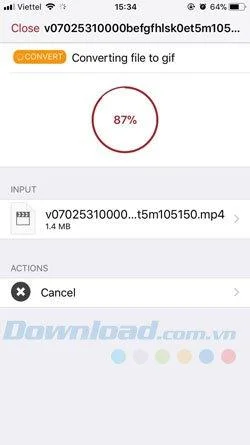 نحوه تبدیل فیلم ها در Tik Tok به تصاویر GIF از طریق تلفن شما