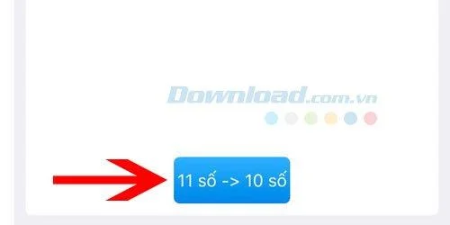 Viettel, Vinaphone 및 Mobifone 네트워크 앱에서 11 자리 심을 10 자리로 전송하는 방법