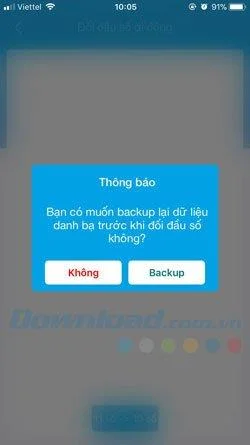 Viettel, Vinaphone 및 Mobifone 네트워크 앱에서 11 자리 심을 10 자리로 전송하는 방법