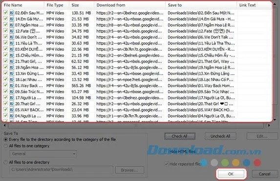 प्लेलिस्ट के अनुसार Youtube वीडियो कैसे डाउनलोड करें