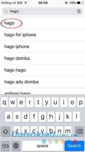 دستورالعمل نصب Hago در آیفون