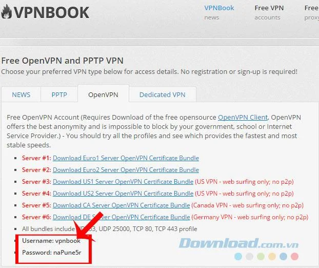 Cómo cambiar la IP usando el servicio VPNBook