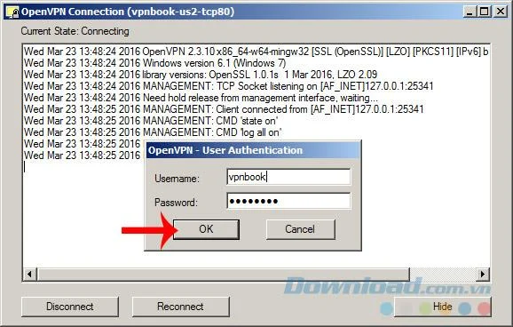 Cómo cambiar la IP usando el servicio VPNBook