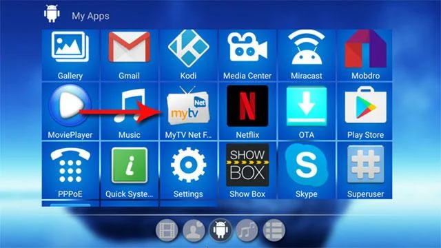 دستورالعمل نصب MyTV Net در تلویزیون هوشمند