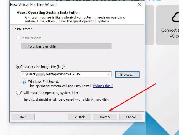 دستورالعمل نحوه نصب و اجرای ویندوز 7 در یک ماشین مجازی VMware