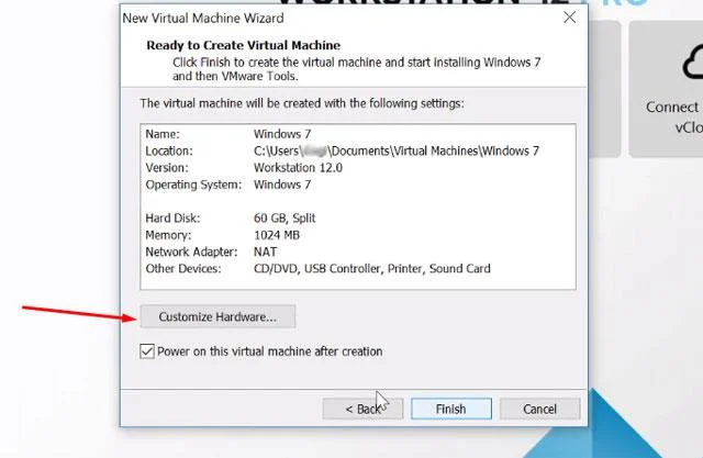دستورالعمل نحوه نصب و اجرای ویندوز 7 در یک ماشین مجازی VMware