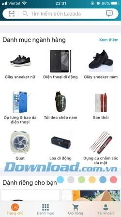 निःशुल्क Lazada आवेदन पर ऑनलाइन शॉपिंग गाइड