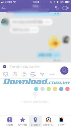 Viber के माध्यम से एक दोस्त को अपना स्थान कैसे भेजें