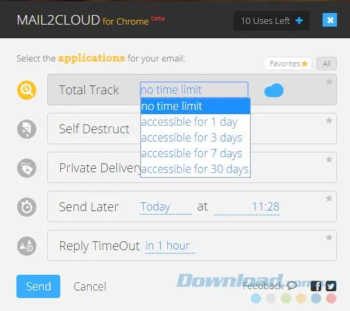 دستورالعمل تنظیم و ارسال ایمیلی برای خودکشی با Dmail
