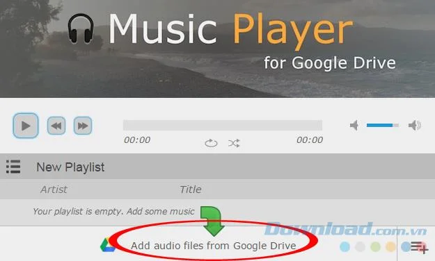 لیست های پخش را در Google Drive ایجاد کنید