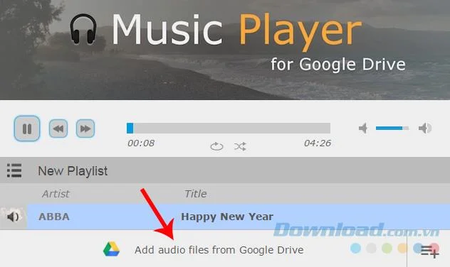 لیست های پخش را در Google Drive ایجاد کنید